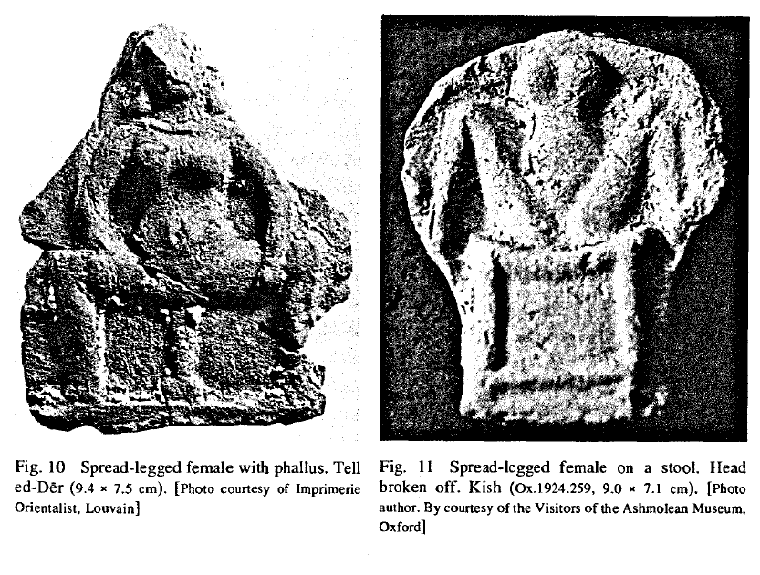 Source: Sex, Magic, and the Liminal Body in the Erotic Art and Texts of the Old Babylonian Period, Assante. J, (2002)