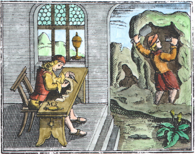 Andreas Orthelius' commentary on Sendivogius' Novum Lumen Chymicum (