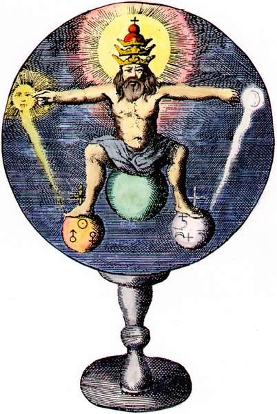 Frontispiece from Johann de Monte-Snyders, Metamorphosis planetarum, Amsterdam 1663