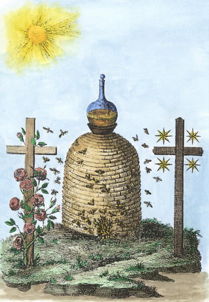 Frontispiece from Geheimnisse einiger Philosophen und Adepten, 1780