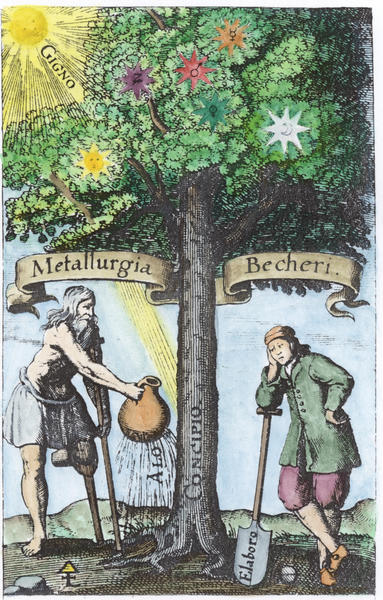 Johann Joachim Becher, Natur-Kündigung der Metallen, Frankfurt, 1661