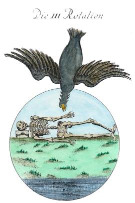 Engraving from I.C.H. Des Hermes Trismegistus, Leipzig, 1782