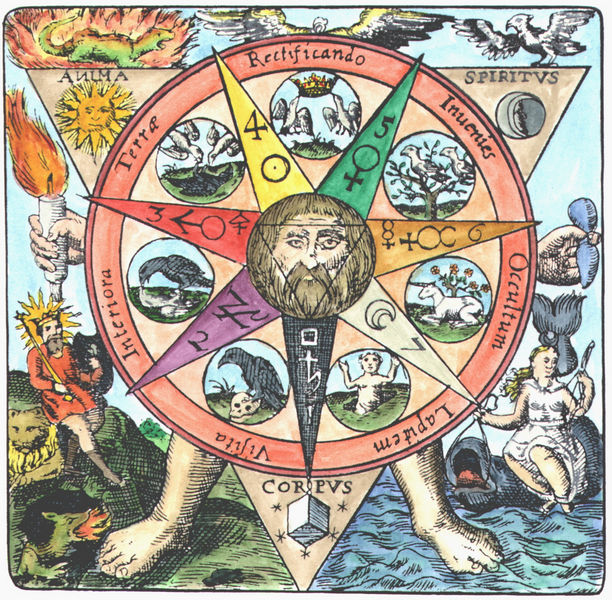 Basil Valentine, L'Azoth des Philosophes, Erfurt, 1659_VA12